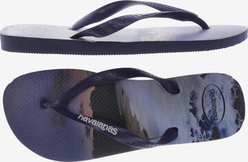 HAVAIANAS Sandals & Slippers in 42,5 in Blue: front