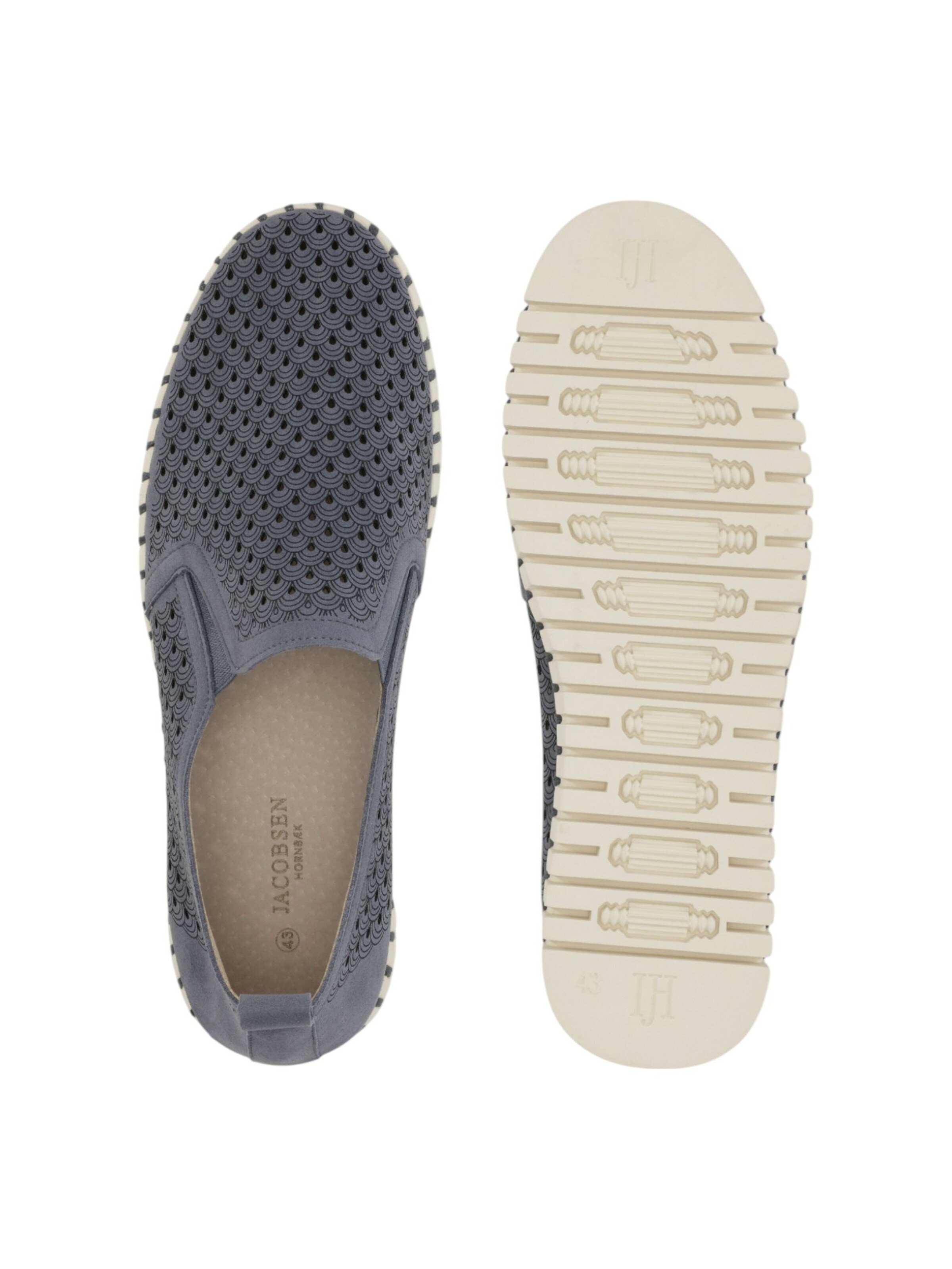 ILSE JACOBSEN Instappers 'TULIP140M' in Blauw