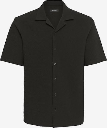 Matinique Overhemd in Zwart: voorkant