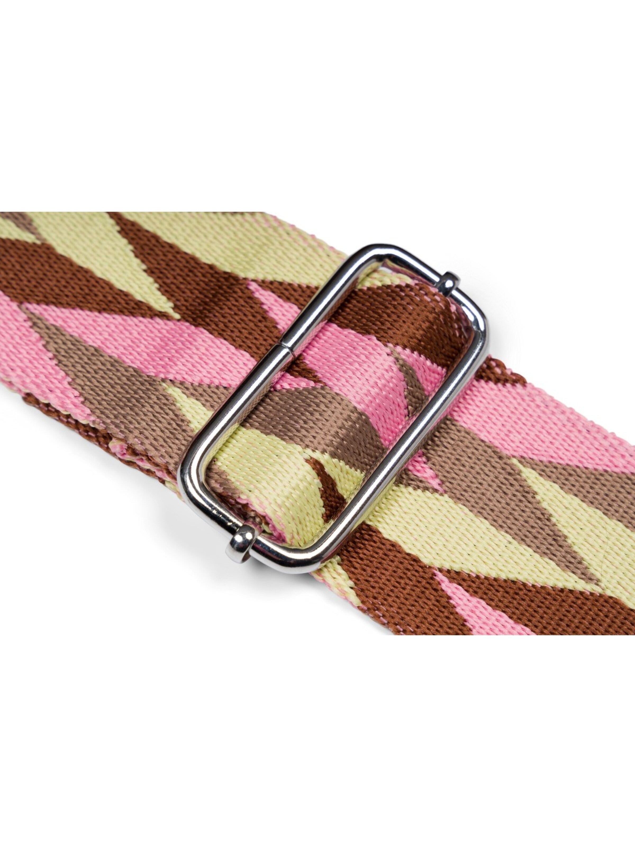 styleBREAKER Taschenzubehör 'Breiter Wechsel Taschengurt Rauten Muster'‌‌‌‌‌‌ in Gelb