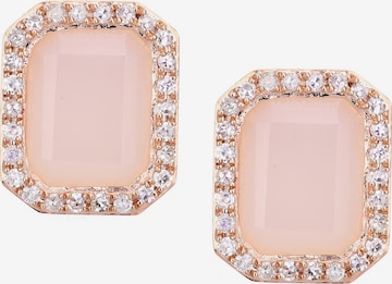 DIAMANT LETERNEL Náušnice – pink: přední strana