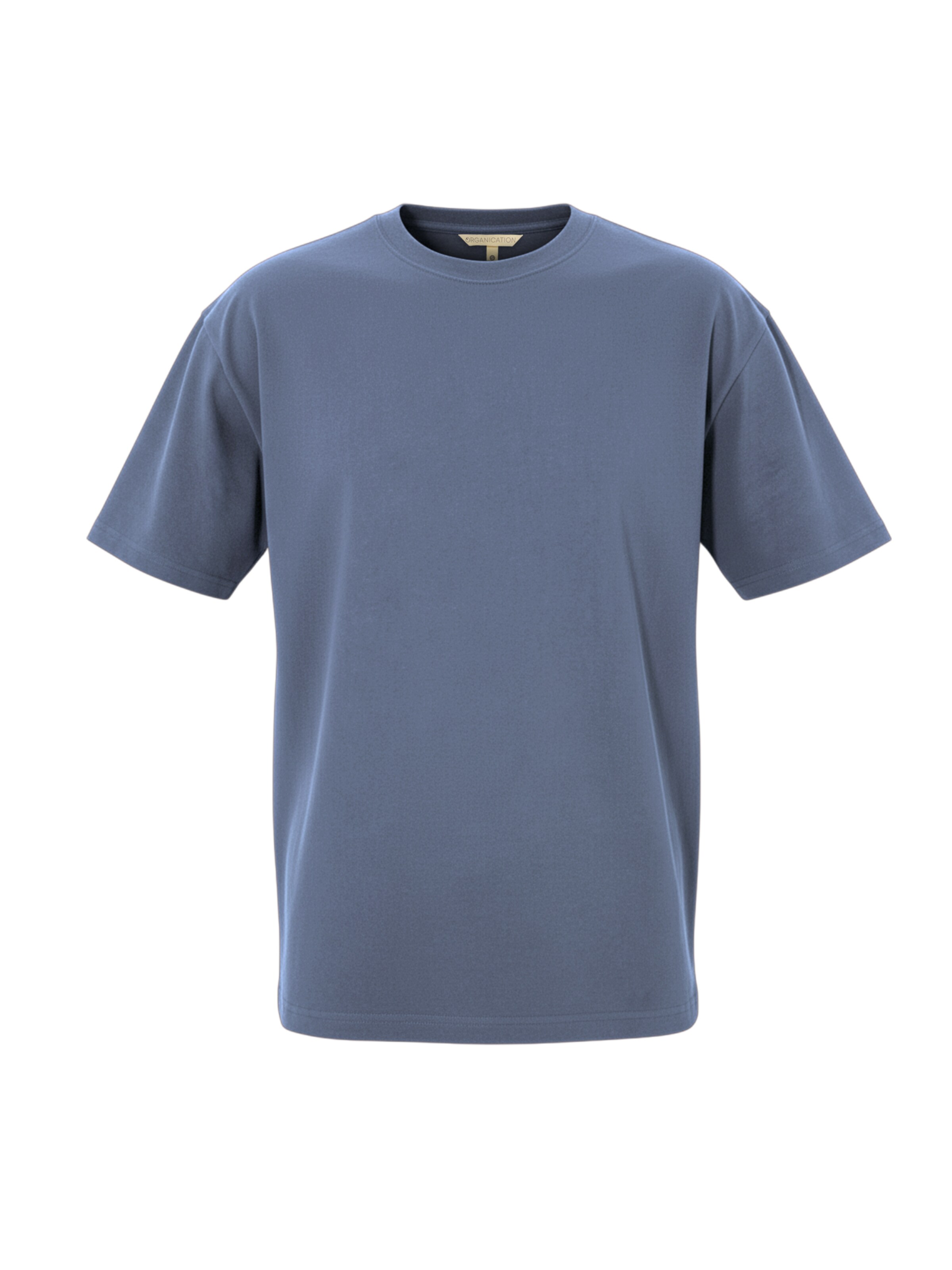 Organication Shirt in Blue: front