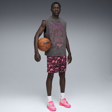 T-Shirt fonctionnel 'LaMelo' PUMA en gris