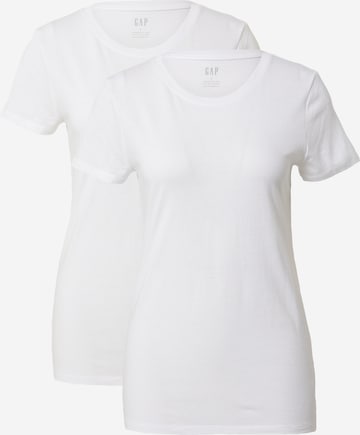 T-shirt GAP en blanc : devant