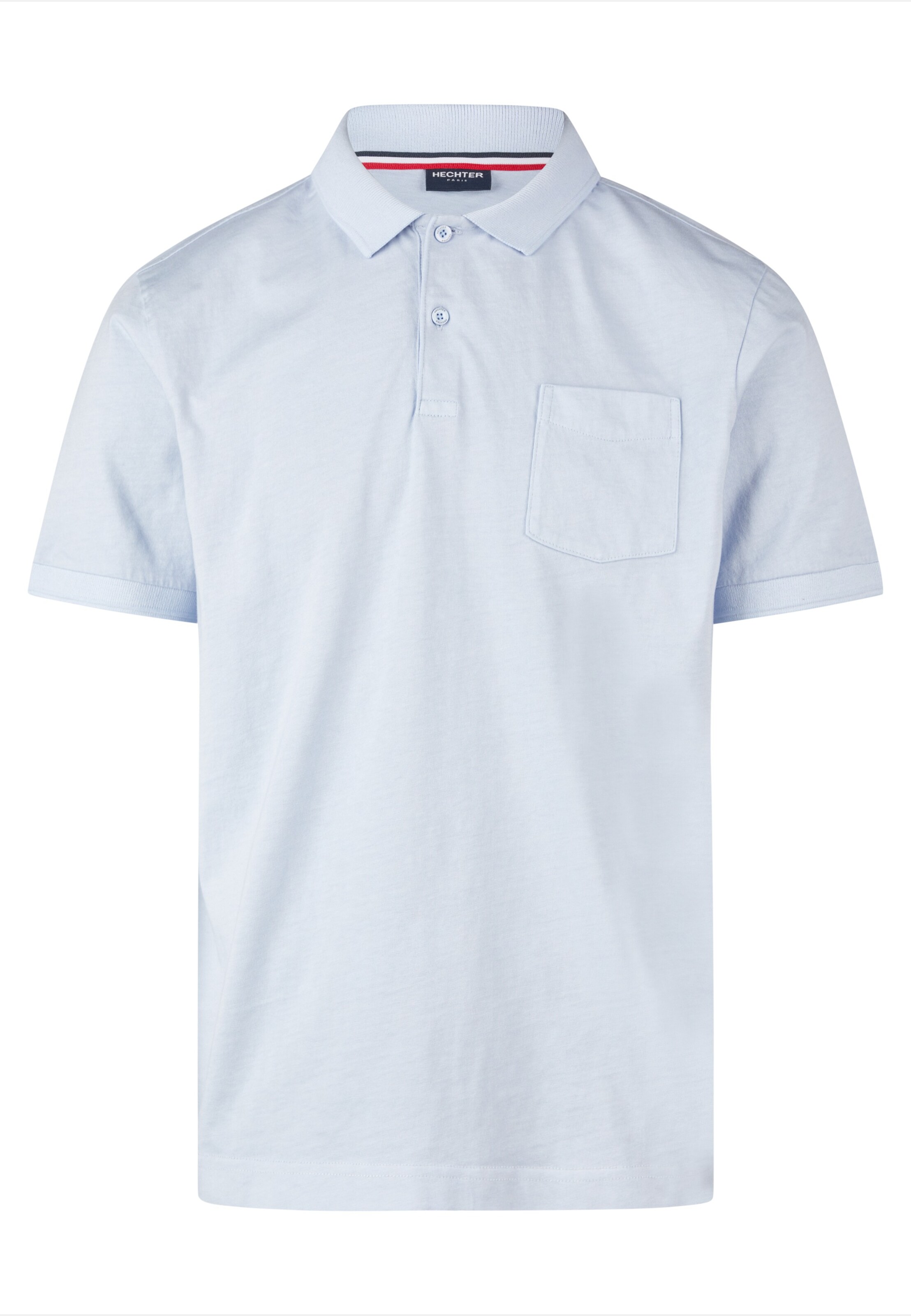 HECHTER PARIS Poloshirt in Blau: Vorderseite