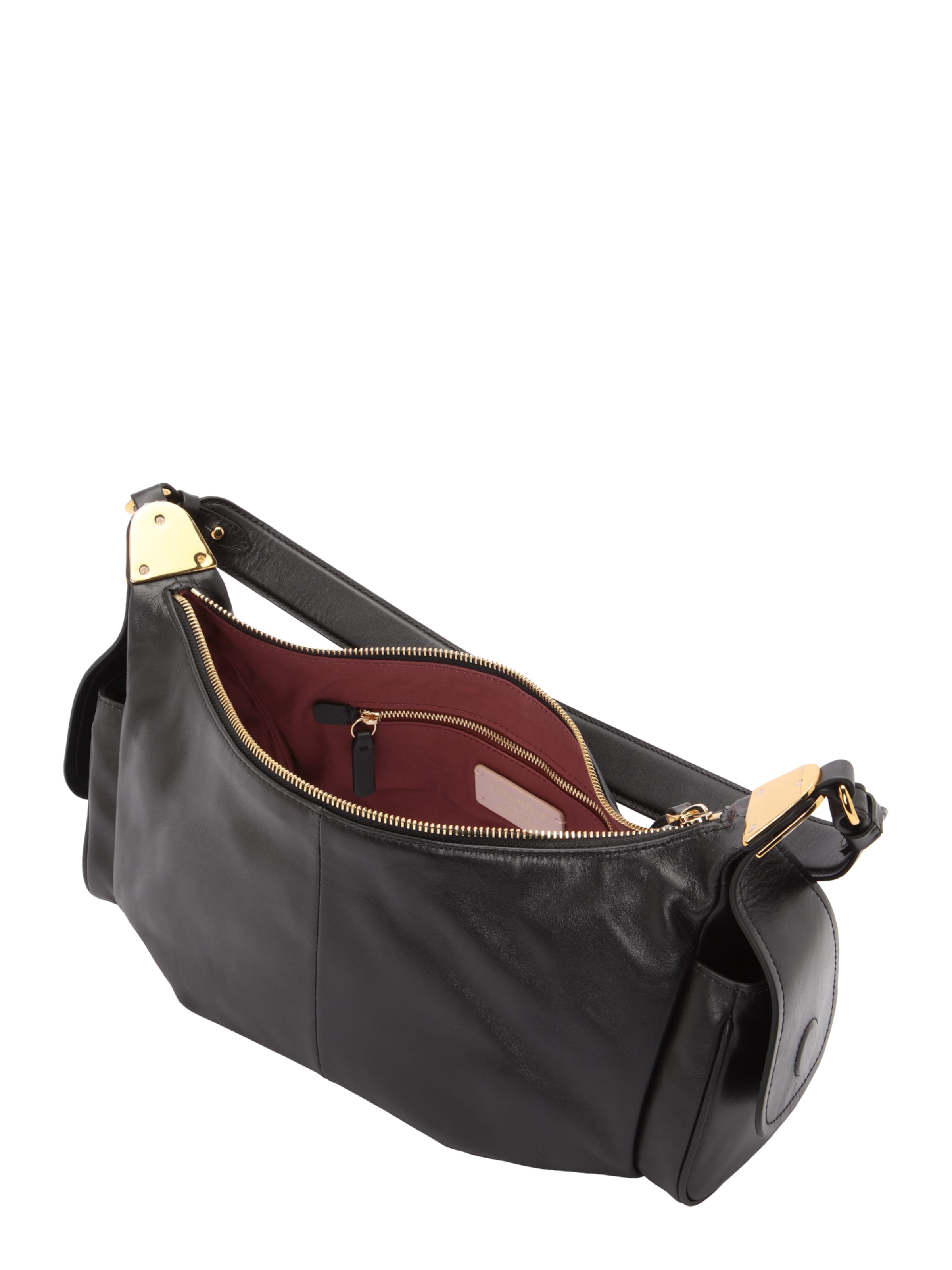 Coccinelle Shoulder Bag in Black: top