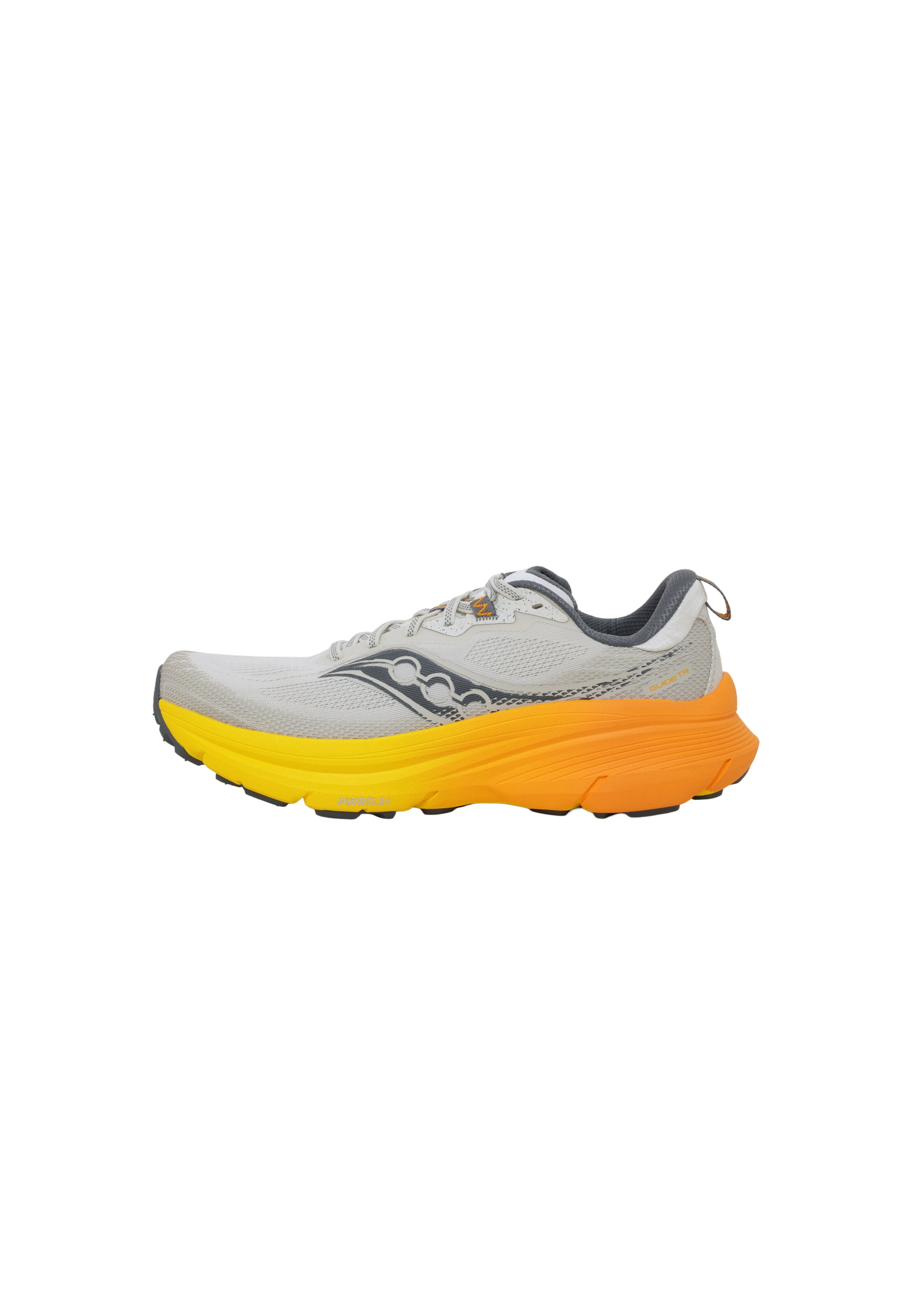 saucony Springsko 'GUIDE TR' i 40 i gul / ljusgrå / mörkgrå / neonorange, Produktvy