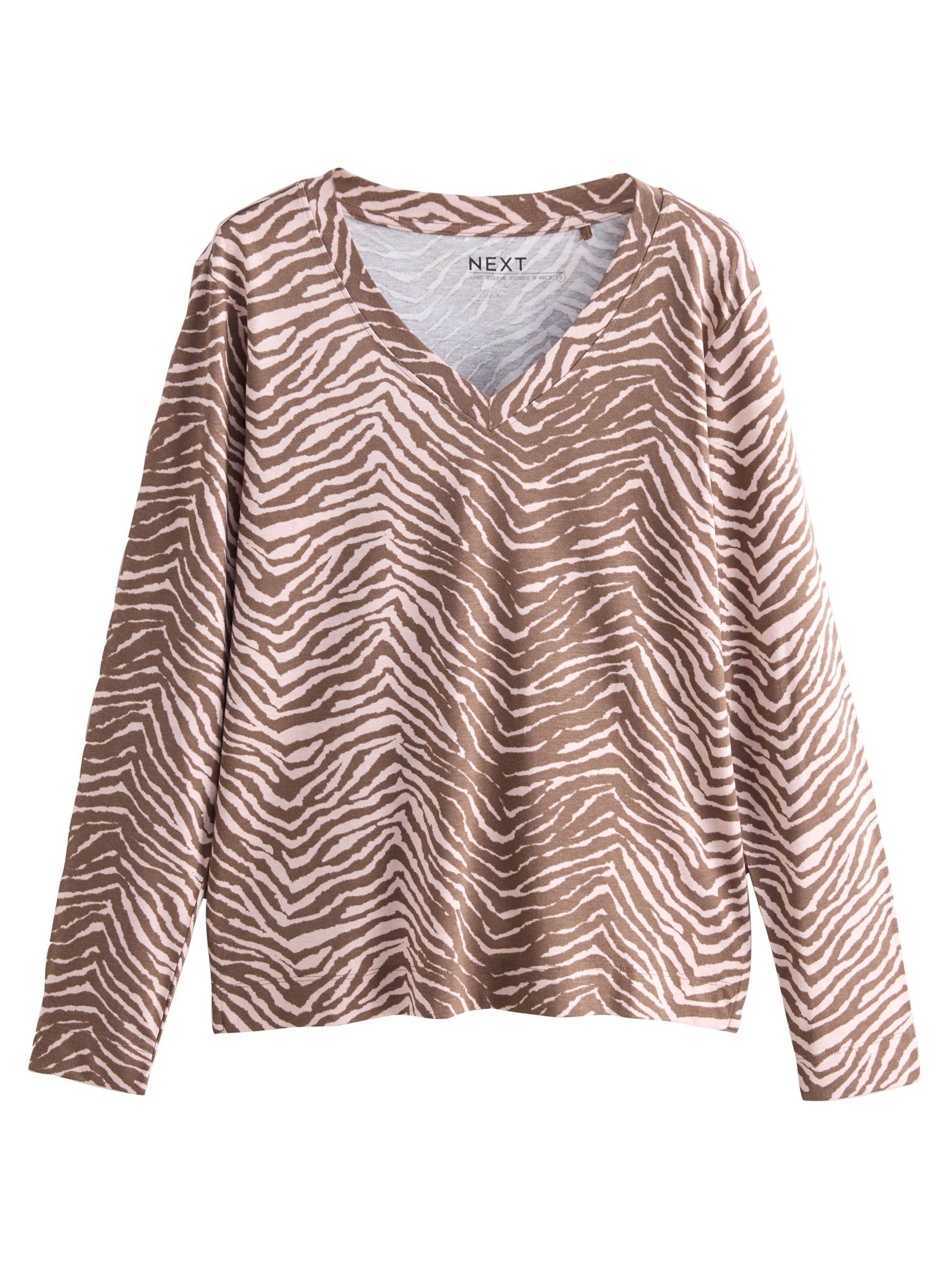 Next Тениска в кафяво: отпред