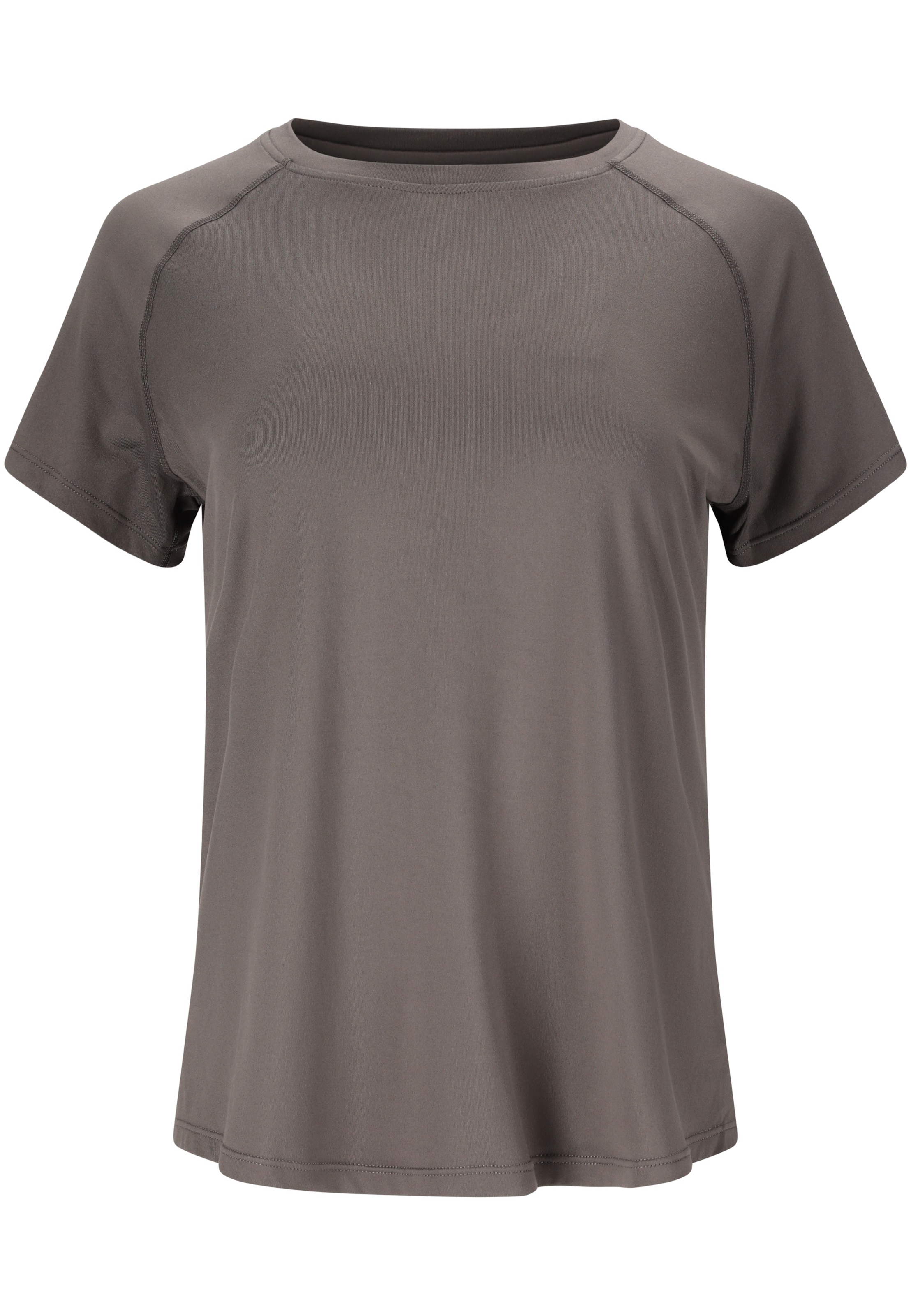 Athlecia Performance Shirt 'Gaina' in Brown: front