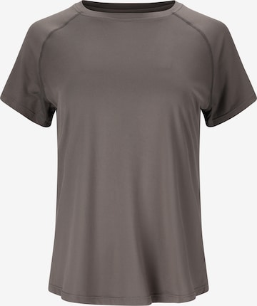 Athlecia Performance Shirt 'Gaina' in Brown: front