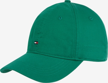 Casquette TOMMY HILFIGER en vert : devant