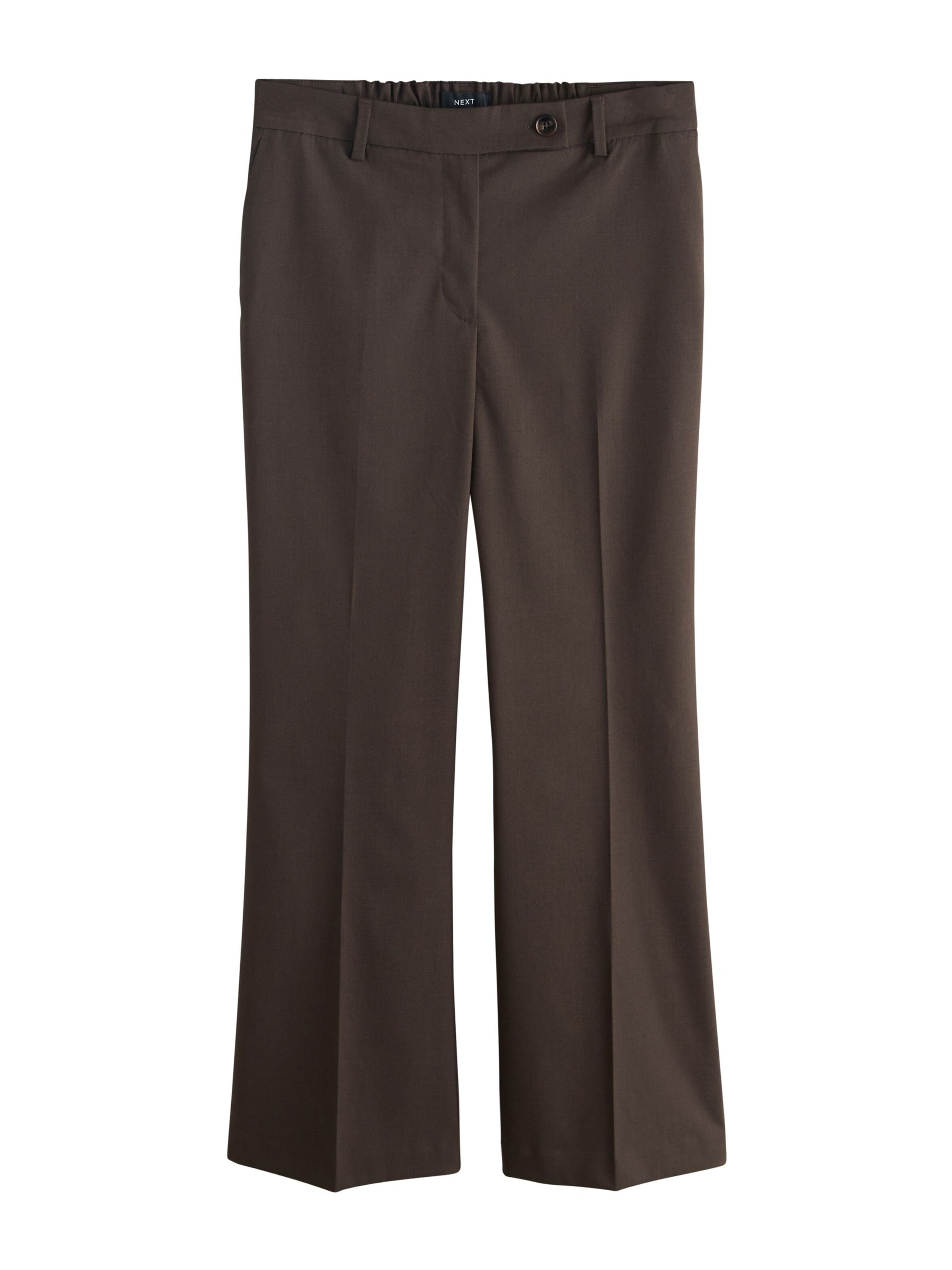 Next Bootcut Hose in Braun: Vorderseite