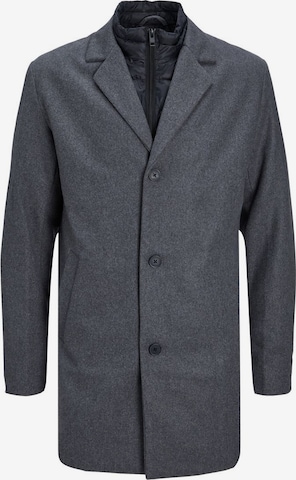 JACK & JONES Winter Coat in Grey: front