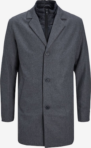 Manteau d’hiver JACK & JONES en gris : devant