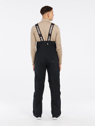 PROTEST Regular Workout Pants 'PRTBASE' in Black