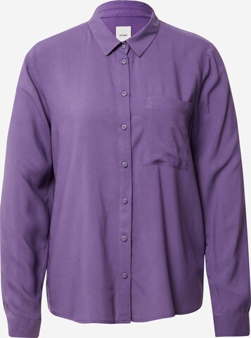 ICHI Blouse 'MAIN' in Purple: front