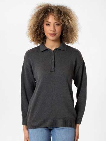 Pull-over 'Joshua' Williot en gris : devant