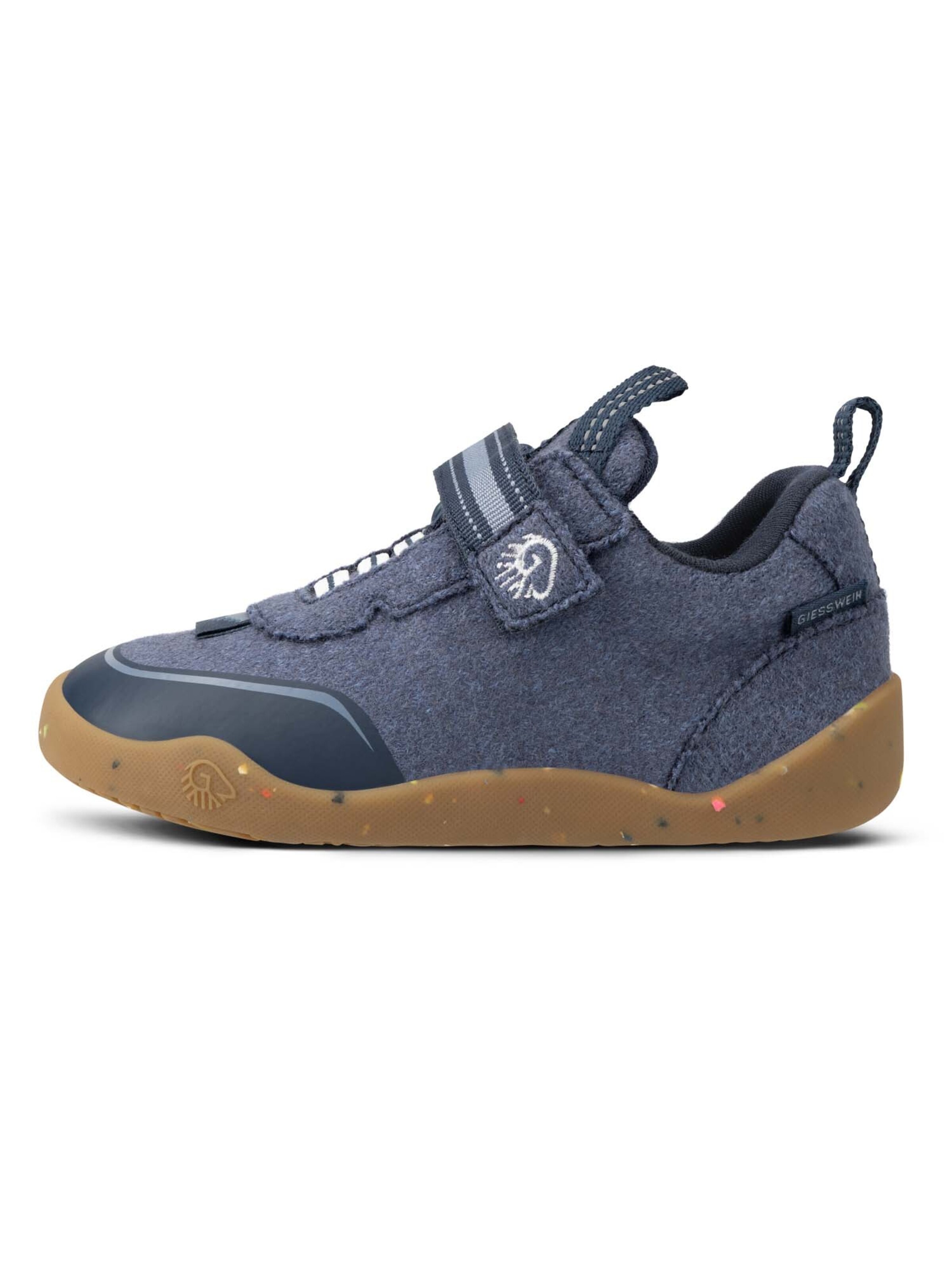 Chaussure basse 'Wooly Steps' GIESSWEIN en bleu : devant