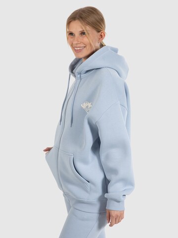 Smilodox Sweatvest 'Amora' in Blauw