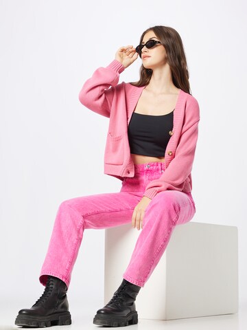 Soft Rebels Knit Cardigan 'Nola' in Pink
