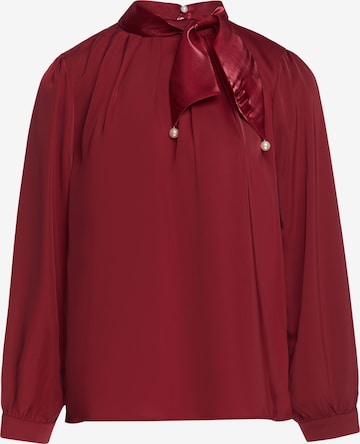 faina - Blusa em vermelho: frente