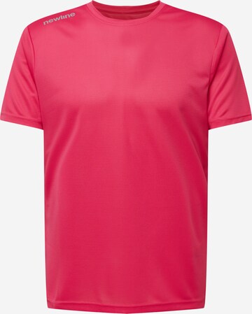 Newline - Camiseta funcional en rosa: frente