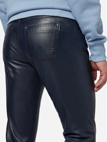 Coupe slim Pantalon RICANO en bleu