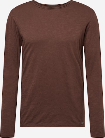 Key Largo Shirt 'CHEESE' in Brown: front