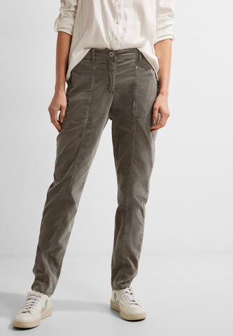 CECIL Regular Pants in Brown: front