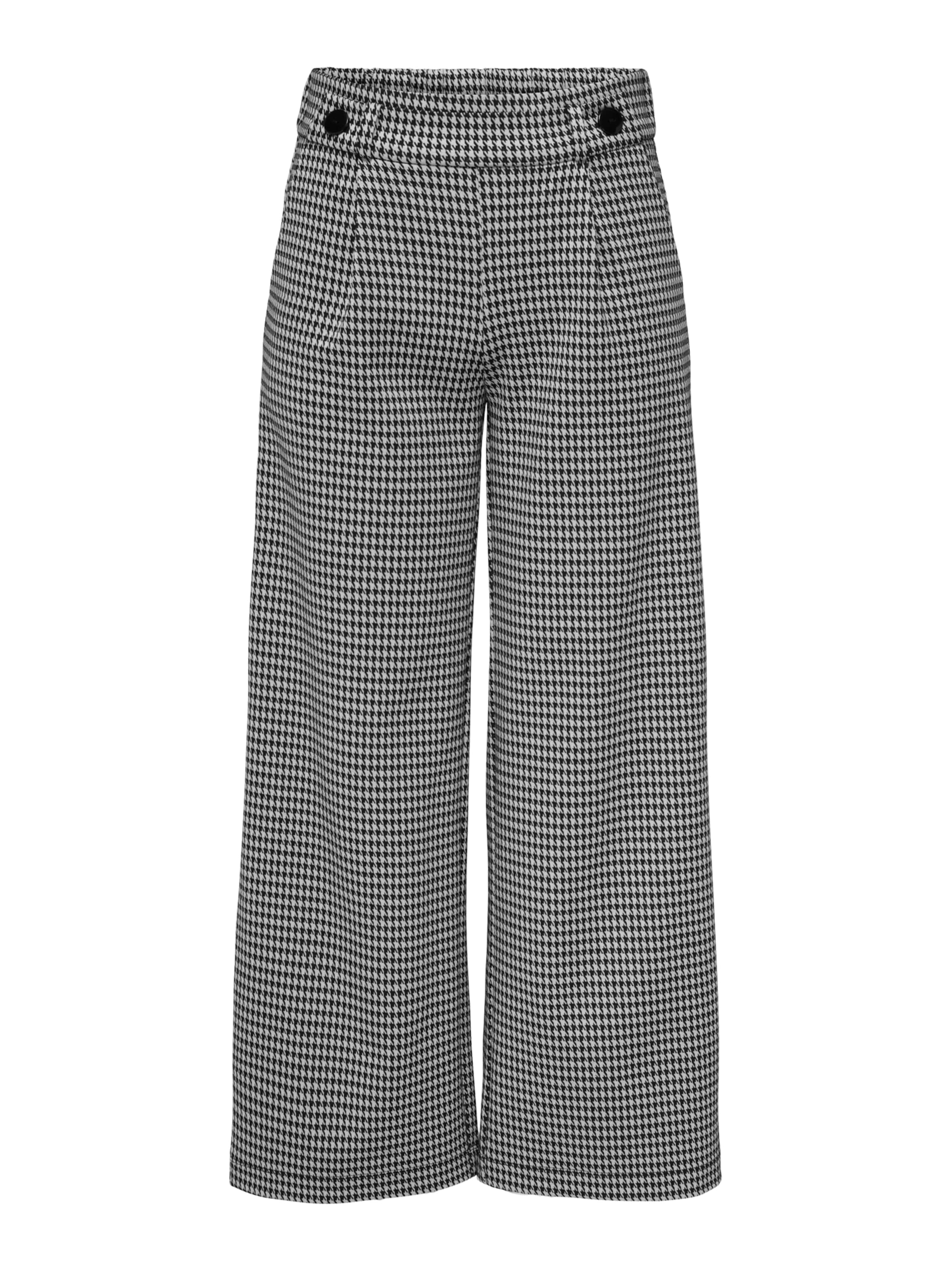 JDY Zvonové kalhoty Kalhoty se sklady v pase 'JDYGEGGO MIA' – bílá: přední strana