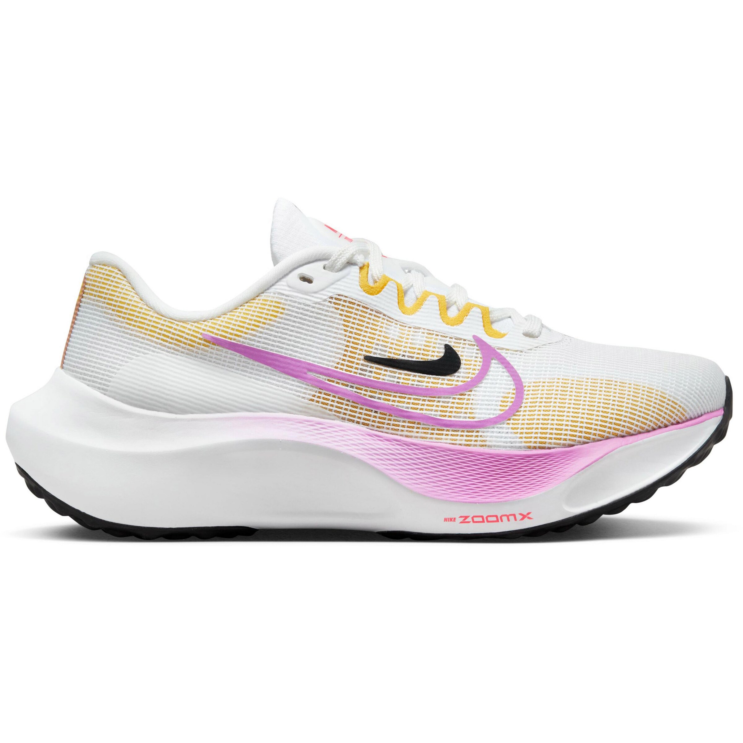 NIKE Παπούτσι για τρέξιμο 'Zoom Fly 5' σε λευκό