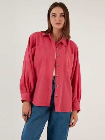 Camicia da donna 'Lela' di LELA in rosa