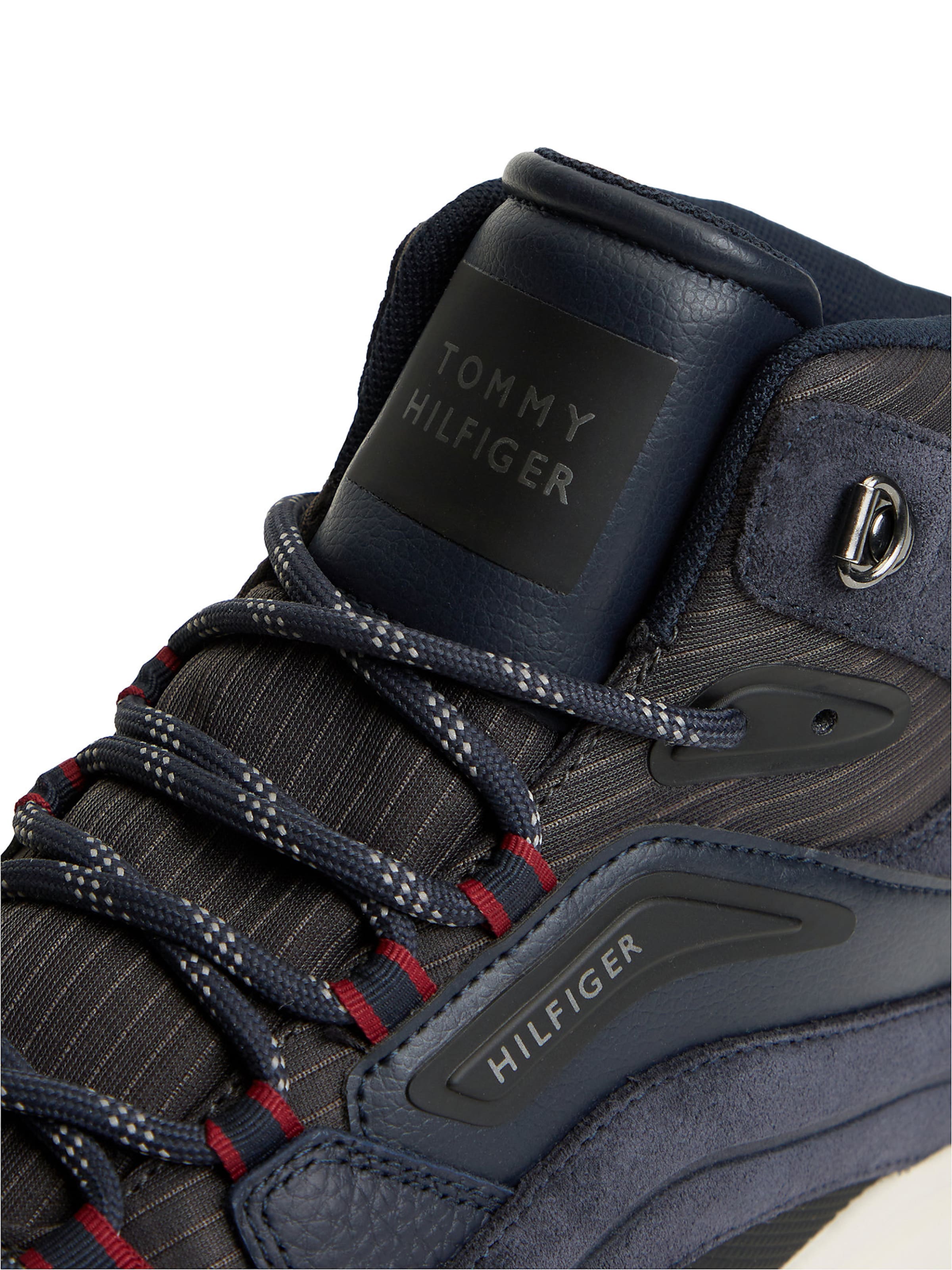 TOMMY HILFIGER Sneakers hoog in Blauw