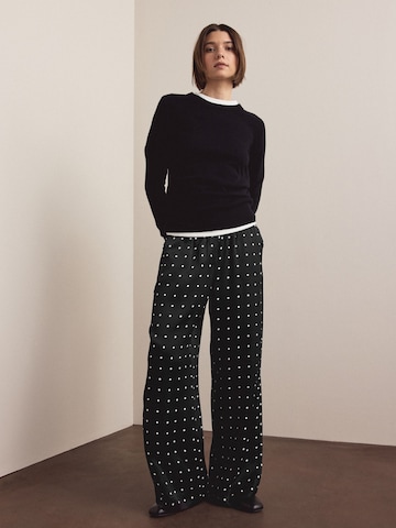 Next Wide leg Broek in Zwart