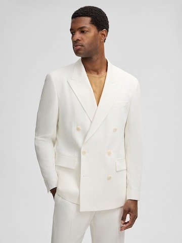 Coupe slim Veste de costume 'Ashton' STRELLSON en blanc : devant