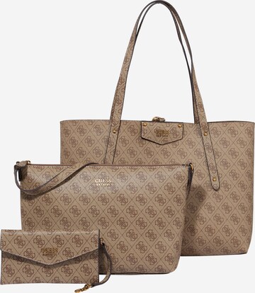 Shopper 'Brenton' di GUESS in beige: frontale