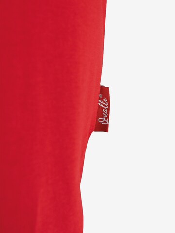 Qualle T-Shirt 'Gameplay Respekt' in Rot