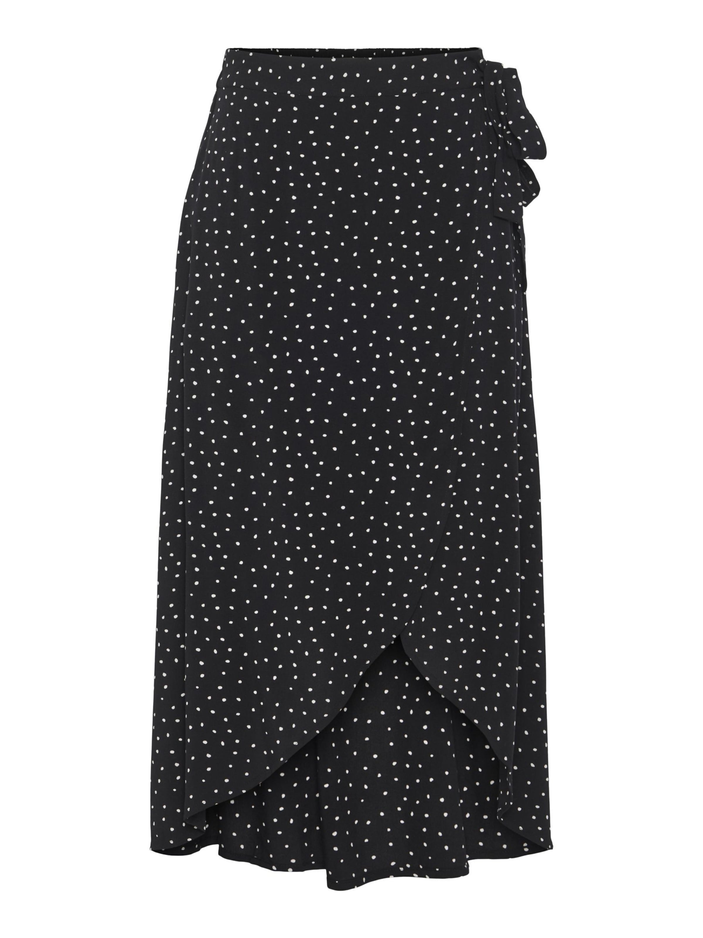 PIECES Skirt 'PCTALA' in Black: front