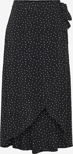 Sijonas 'PCTALA' iš PIECES, spalva – juoda / balta, Prekių apžvalga