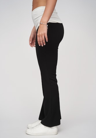 Cloud5ive Bootcut Spodnie w kolorze czarny