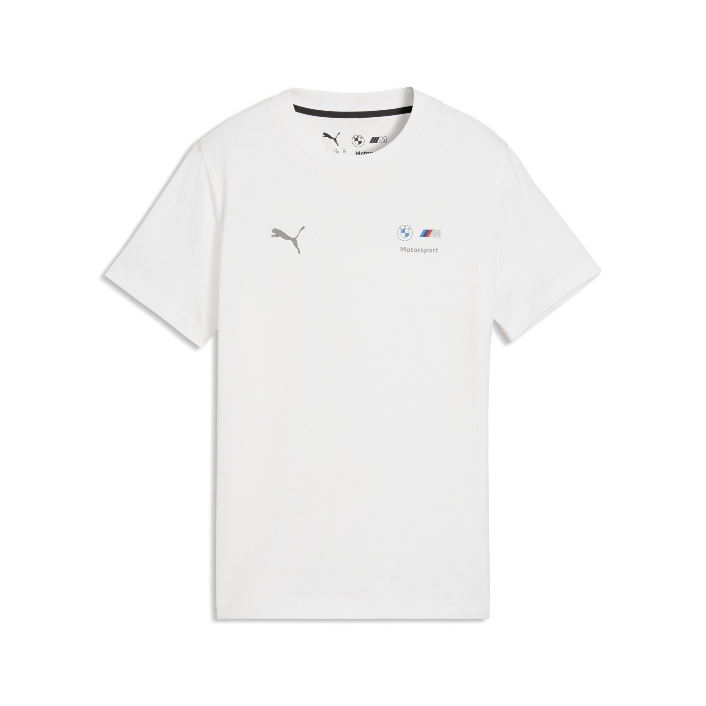 PUMA Functioneel shirt 'BMW M Motorsport Essentials' in Wit: voorkant