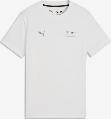 PUMA Functioneel shirt 'BMW M Motorsport Essentials' in Wit: voorkant