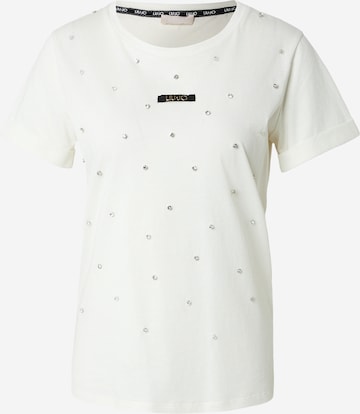 Liu Jo - Camisa 'ECS' em branco: frente