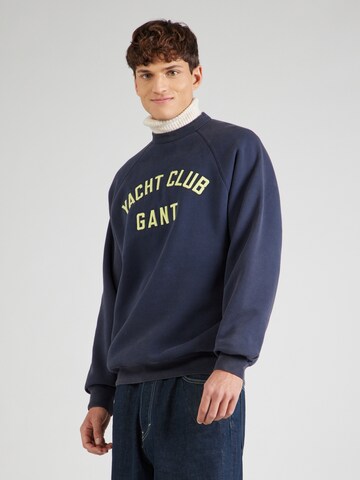 GANT Sweatshirt 'YACHT' in Blau: Vorderseite