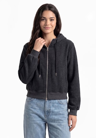 Veste de survêtement MYMO en gris : devant
