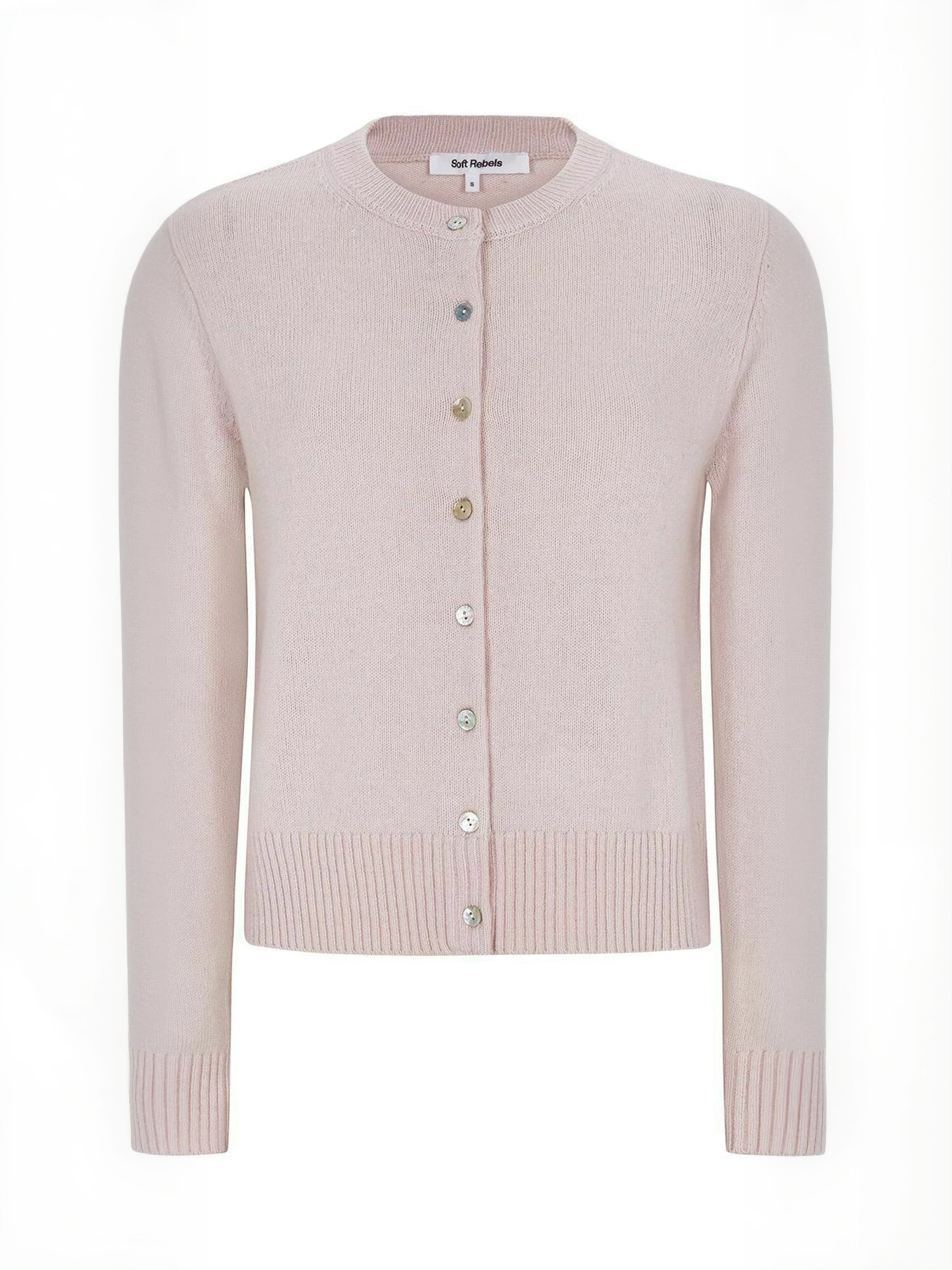 Cardigan ' SRAvery ' Soft Rebels en violet : devant