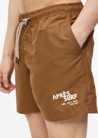 s.Oliver Badeshorts in Braun
