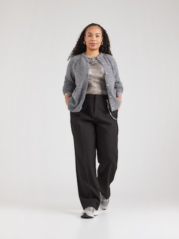 pelēks ONLY Carmakoma Adīta jaka 'CARSHINE'