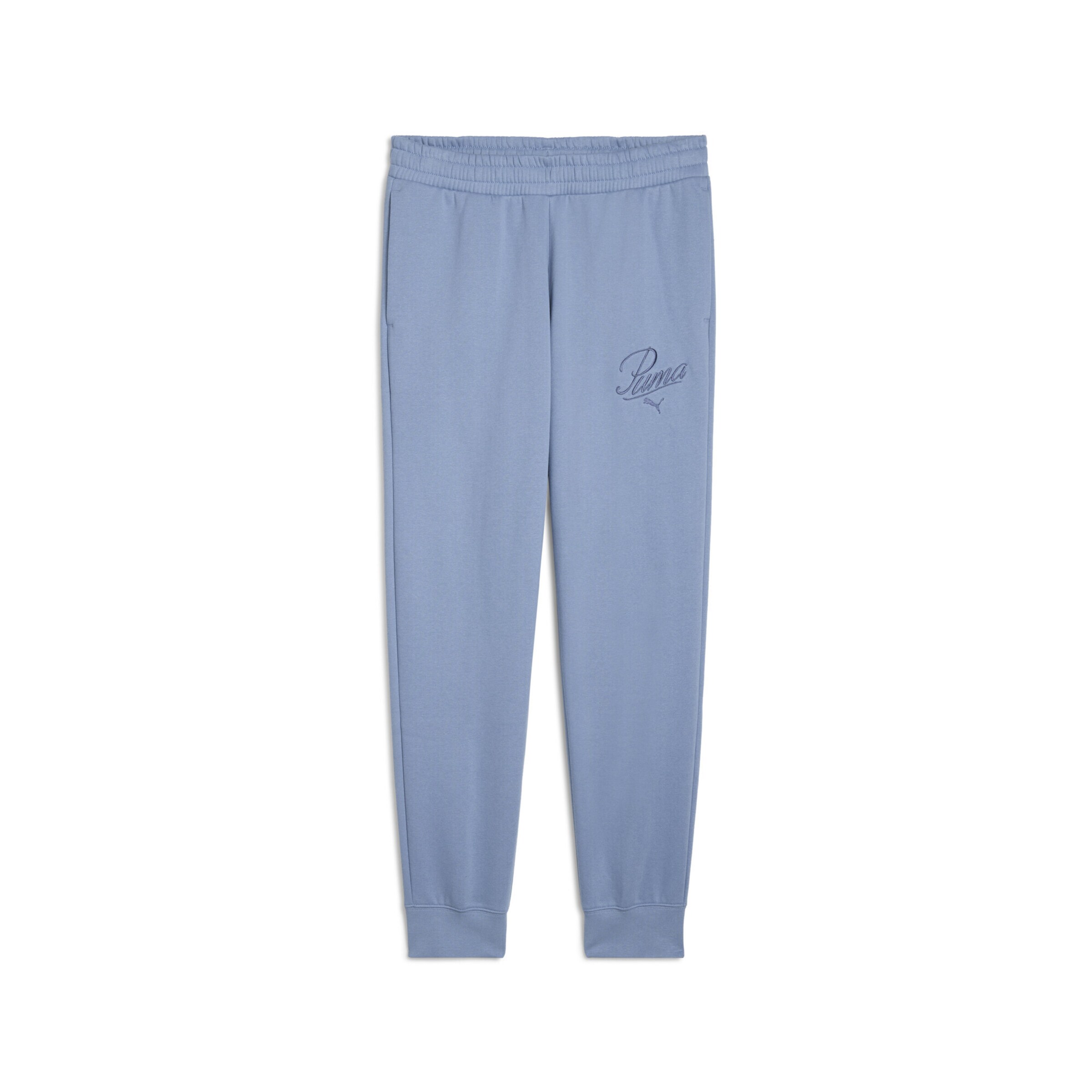 PUMA Regular Sportbroek in Blauw: voorkant
