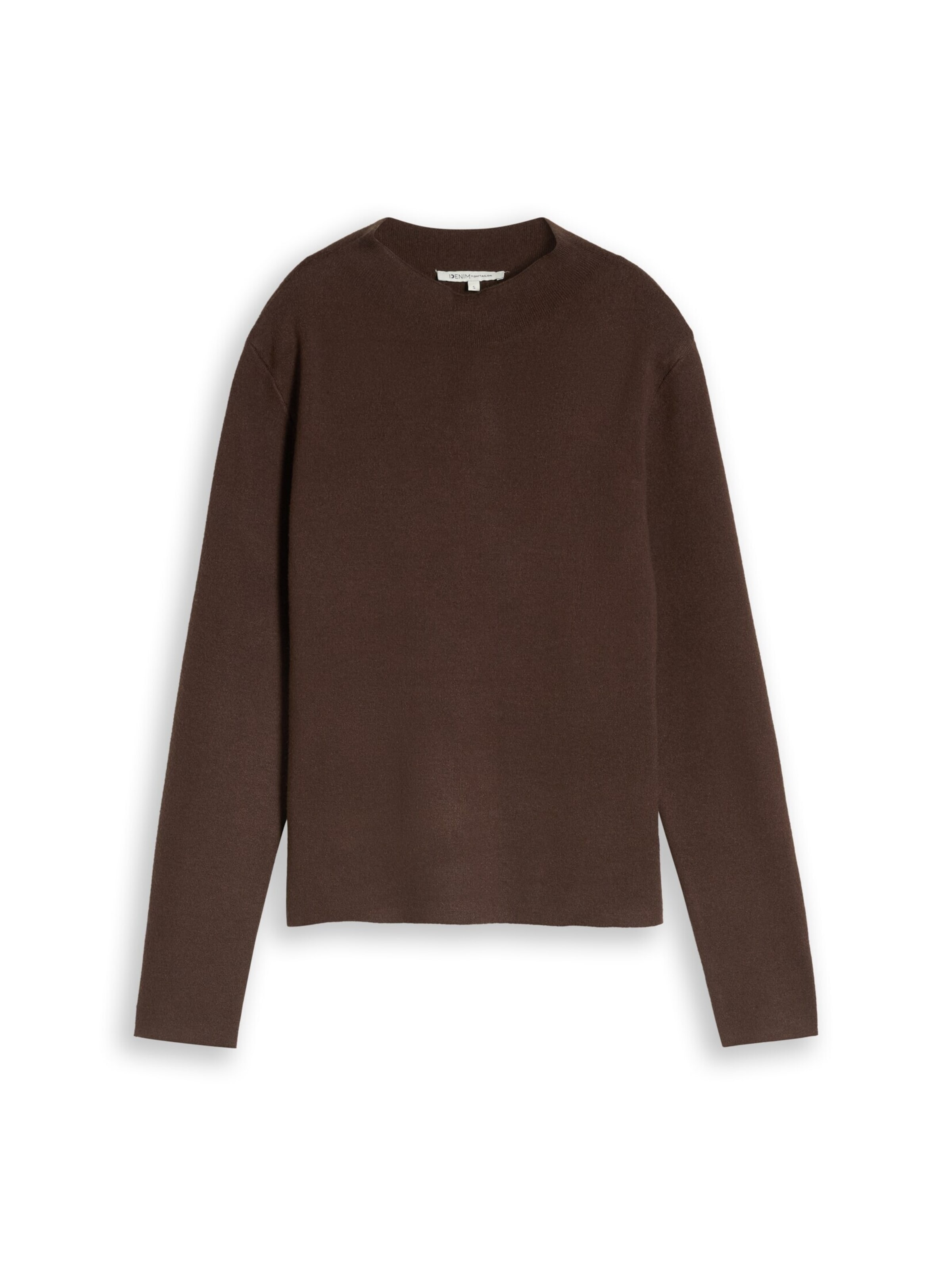 TOM TAILOR DENIM Trui in Bruin: voorkant